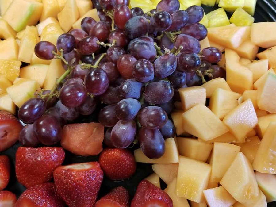 Fruit salad for catering